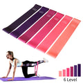 6 Pcs Crossfit Workout Resistance Bands