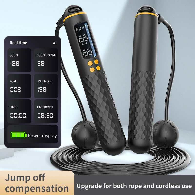 Jump Rope Trainer Digital Wireless Calorie Counter