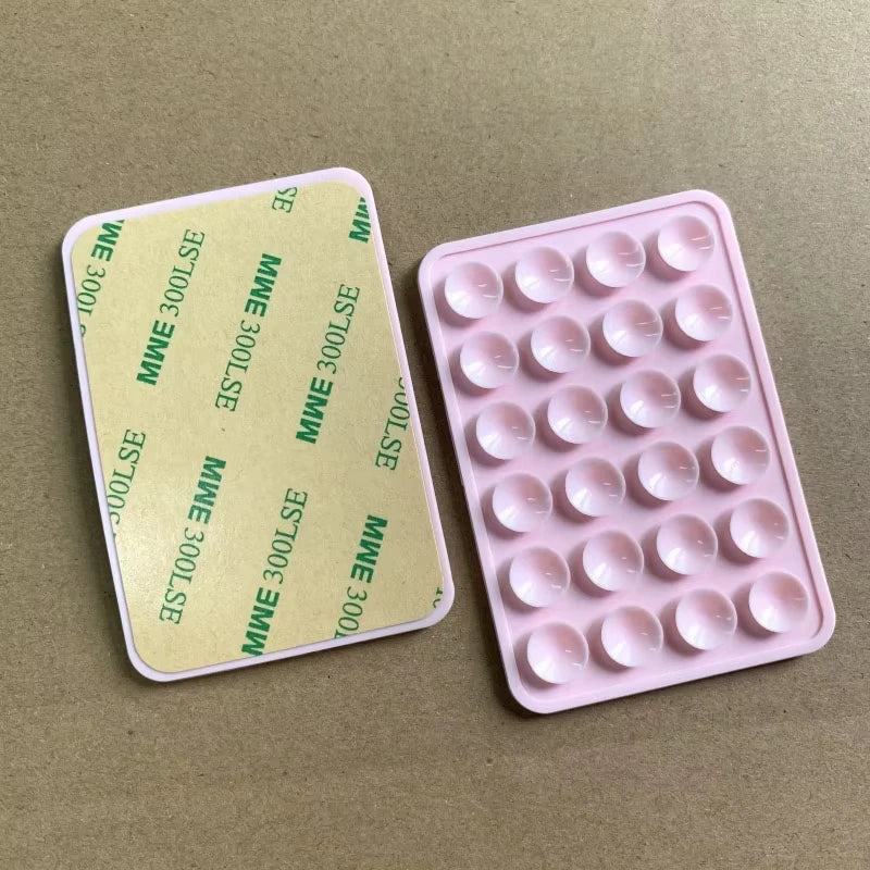 Multifunctional Mobile Phone Silicone Suction Cup 24 Square