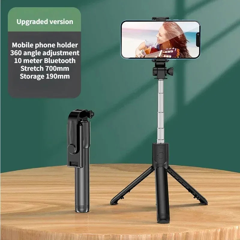 Selfie Stick Wireless Tripod Stand with Light Bluetooth